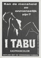I tab&ugrave; - Dutch Movie Poster (xs thumbnail)