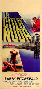 The Naked City - Italian Movie Poster (xs thumbnail)