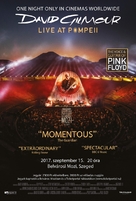 David Gilmour Live at Pompeii - Hungarian Movie Poster (xs thumbnail)