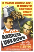 Address Unknown - Movie Poster (xs thumbnail)