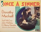 Once a Sinner - Movie Poster (xs thumbnail)