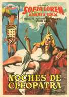 Due notti con Cleopatra - Spanish Movie Poster (xs thumbnail)