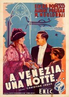 &Agrave; Venise, une nuit - Italian Movie Poster (xs thumbnail)