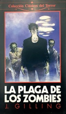 The Plague of the Zombies - Spanish VHS movie cover (xs thumbnail)