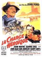 She Wore a Yellow Ribbon - French Re-release movie poster (xs thumbnail)