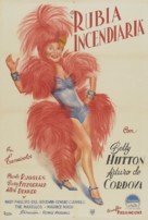 Incendiary Blonde - Argentinian Movie Poster (xs thumbnail)