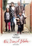 I, Daniel Blake - Brazilian Movie Poster (xs thumbnail)