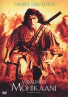 The Last of the Mohicans - Finnish Movie Cover (xs thumbnail)