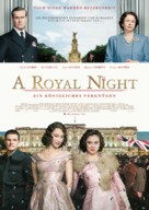 A Royal Night Out - German Movie Poster (xs thumbnail)
