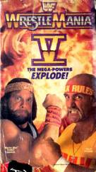 WrestleMania V - VHS movie cover (xs thumbnail)
