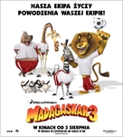 Madagascar 3: Europe&#039;s Most Wanted - Polish Movie Poster (xs thumbnail)