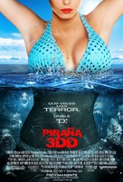 Piranha 3DD - Puerto Rican Movie Poster (xs thumbnail)