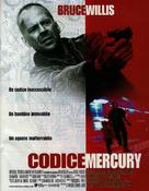 Mercury Rising - Argentinian Movie Poster (xs thumbnail)