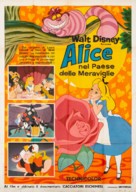 Alice in Wonderland - Italian Movie Poster (xs thumbnail)