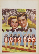 Hats Off - Belgian Movie Poster (xs thumbnail)