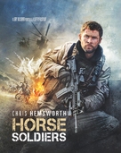 12 Strong - French Blu-Ray movie cover (xs thumbnail)