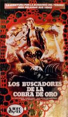 Cacciatori del cobra d&#039;oro, I - Spanish VHS movie cover (xs thumbnail)