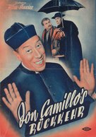 Le retour de Don Camillo - German Movie Poster (xs thumbnail)