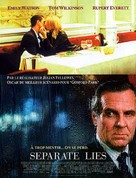 Separate Lies - French Movie Poster (xs thumbnail)