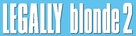 Legally Blonde 2: Red, White &amp; Blonde - Logo (xs thumbnail)