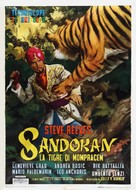 Sandokan, la tigre di Mompracem - Italian Movie Poster (xs thumbnail)