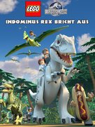 &quot;Lego Jurassic World: The Indominus Escape&quot; - German DVD movie cover (xs thumbnail)