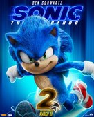 Sonic the Hedgehog 2 - New Zealand Movie Poster (xs thumbnail)
