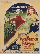 Bride of Vengeance - French Movie Poster (xs thumbnail)