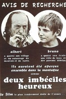 Deux imb&eacute;ciles heureux - French poster (xs thumbnail)