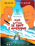 Beavis and Butt-Head Do America - French Movie Poster (xs thumbnail)