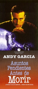 Things to Do in Denver When You&#039;re Dead - Argentinian VHS movie cover (xs thumbnail)