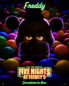 Five Nights at Freddy&#039;s - German Movie Poster (xs thumbnail)