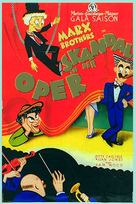 A Night at the Opera - German Movie Poster (xs thumbnail)