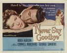 Never Say Goodbye - Movie Poster (xs thumbnail)