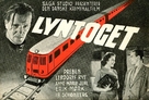 Lyntoget - Danish Movie Poster (xs thumbnail)