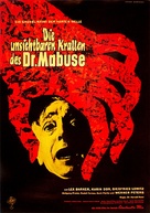 Die unsichtbaren Krallen des Dr. Mabuse - German Movie Poster (xs thumbnail)