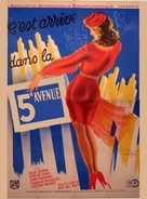 It Happened on 5th Avenue - French Movie Poster (xs thumbnail)
