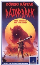 Razorback - Norwegian VHS movie cover (xs thumbnail)