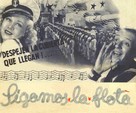Follow the Fleet - Spanish Movie Poster (xs thumbnail)