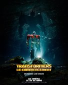 Transformers One - French Movie Poster (xs thumbnail)