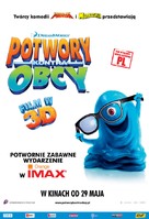 Monsters vs. Aliens - Polish Movie Poster (xs thumbnail)