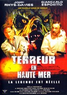 Chupacabra: Dark Seas - French DVD movie cover (xs thumbnail)