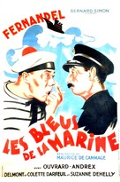 Les bleus de la marine - French Movie Poster (xs thumbnail)