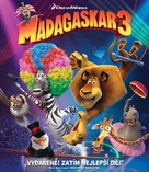 Madagascar 3: Europe&#039;s Most Wanted - Czech Blu-Ray movie cover (xs thumbnail)