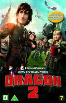 How to Train Your Dragon 2 - Danish DVD movie cover (xs thumbnail)