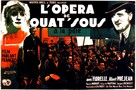 L&#039;op&eacute;ra de quat&#039;sous - French Movie Poster (xs thumbnail)