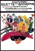 Giulietta degli spiriti - Swedish Movie Poster (xs thumbnail)