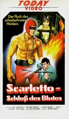 Il boia scarlatto - German VHS movie cover (xs thumbnail)