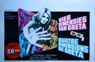 Four Dimensions of Greta - Belgian Movie Poster (xs thumbnail)