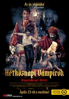 What We Do in the Shadows - Hungarian Movie Poster (xs thumbnail)
